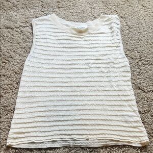 Boutique lightweight sleeveless sweater